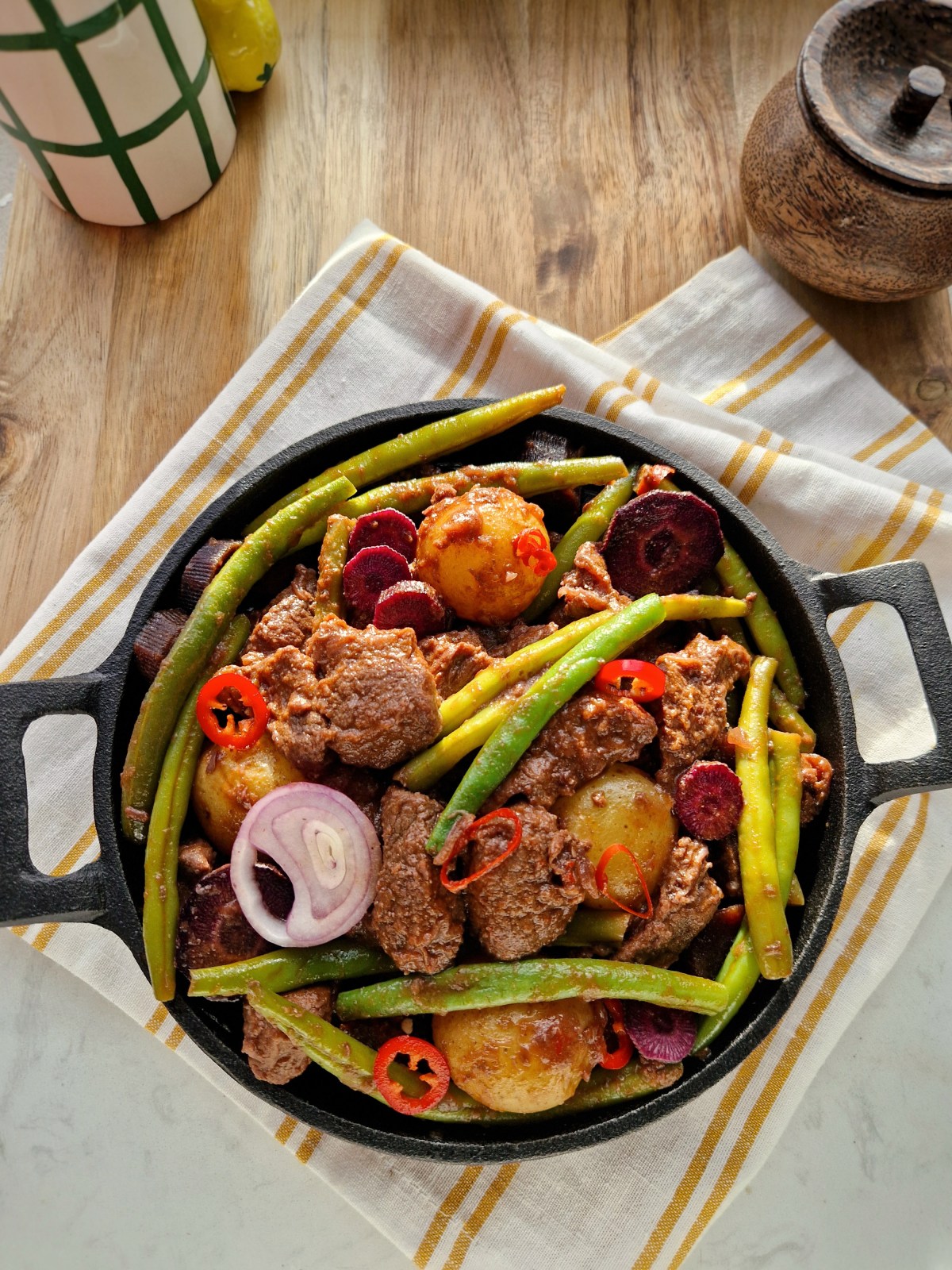 Stoofvlees met gemberbier