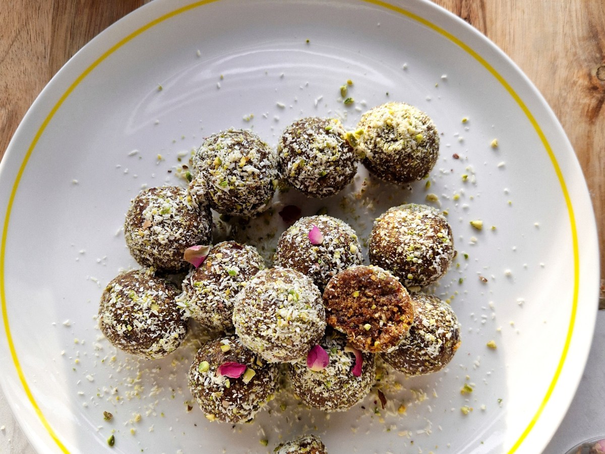 Pistache- kokosballen