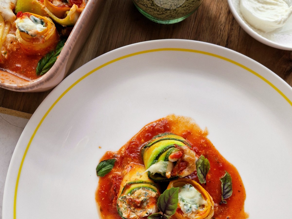 Courgetterolletjes