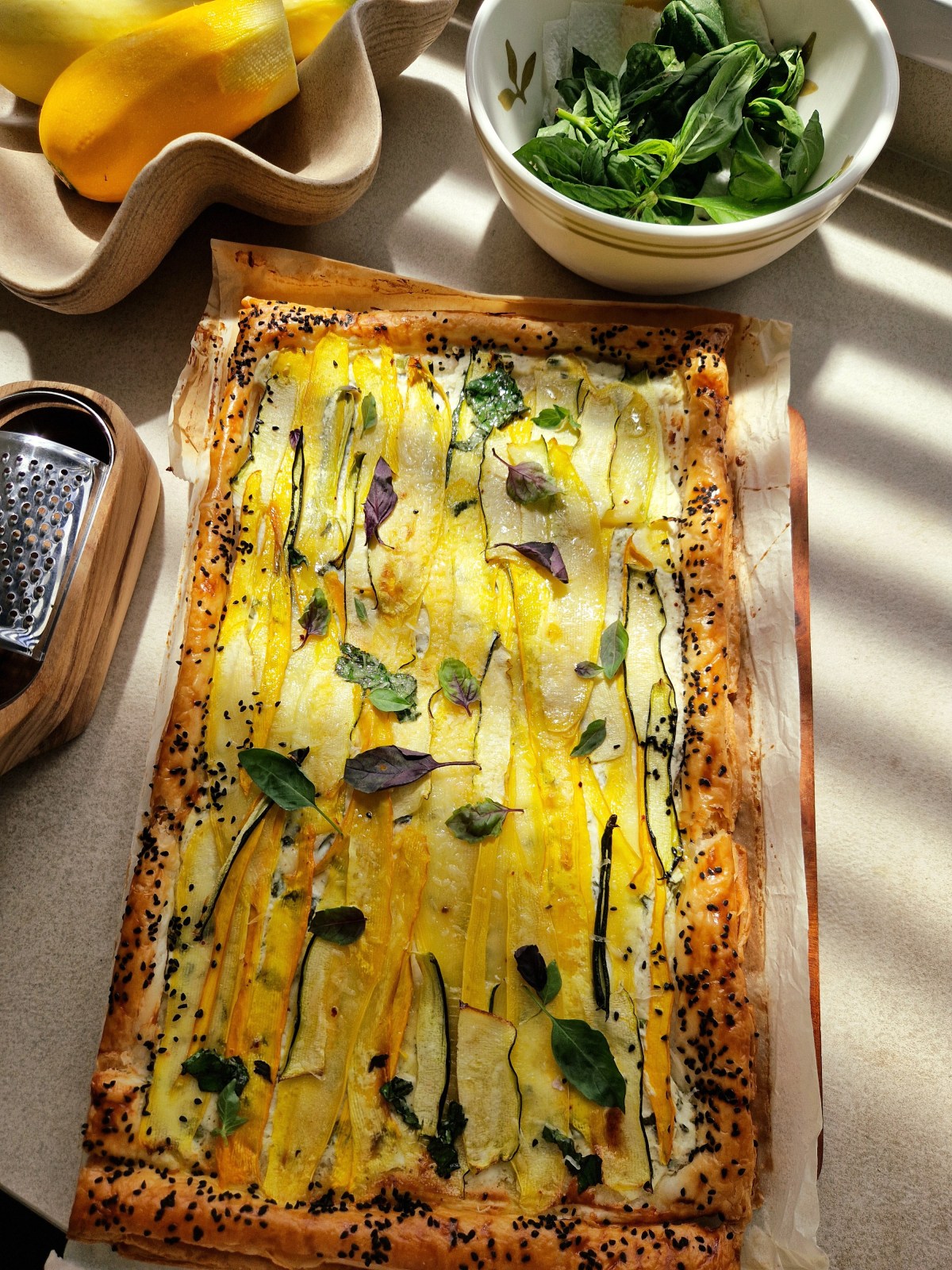 Courgettetaart